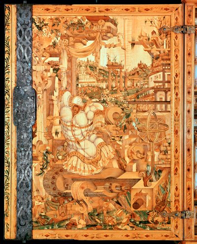Wrangelschrank Cabinet, 1566 by Unknown